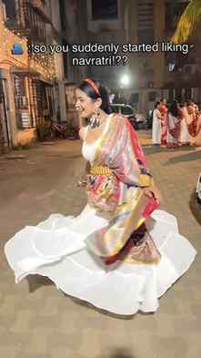 always loved navratri🫠🫶🏻since i didn’t knew what it meant