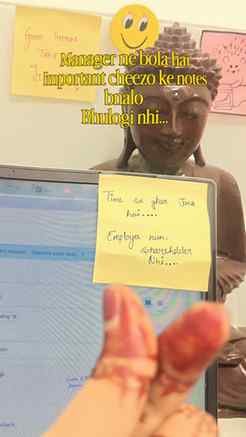 Manager: Important cheezo ke notes bna lo... Bhulogi nahi. �