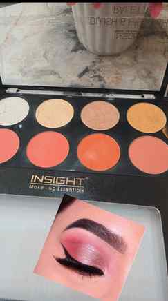 Insight Cosmetics Blush & Highlight Palette 💗
4 blushes + 4