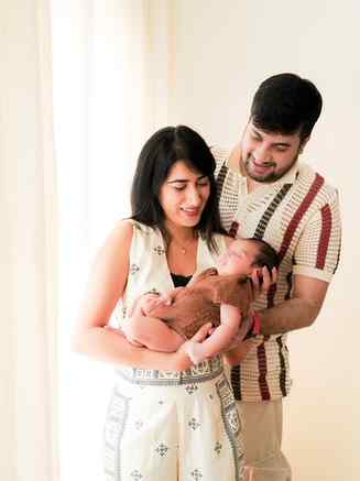 From just us… to us three.
Our little world feels complete