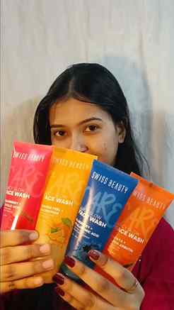 โจ Meet the Swiss Beauty Care Juicy Glow Face Wash range! โจ