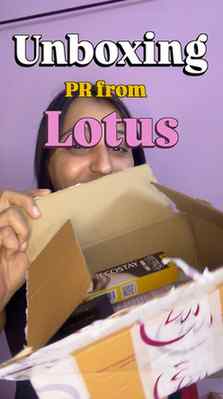 ✨ PR PACKAGE UNBOXING WITH LOTUS 💗📦
A little skincare & b