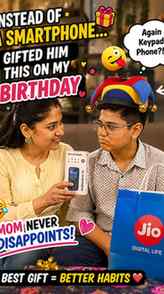 I didn’t gift my son a new smartphone.
I gifted him somethin