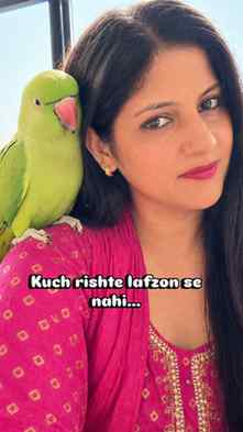 Mithu ke saath mera rishta thoda alag hai… 🦜❤️
Ye sirf mera