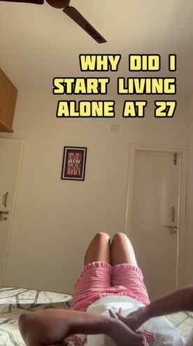 27, unmarried, and living alone in a new city. 🤍
For the l