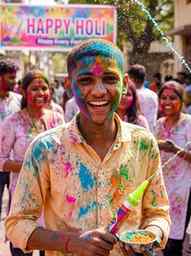Happy Holi everyone ❣️ like share comment ❤️😊
