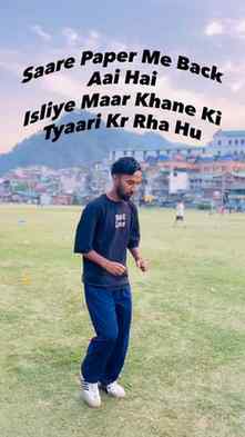 Aaj Game Khtm Hai 

[exam,funny,comedy,meme,relatable,instaf