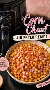 Air Fryer Corn Chaat 🌽✨

This one is so easy and honestly m