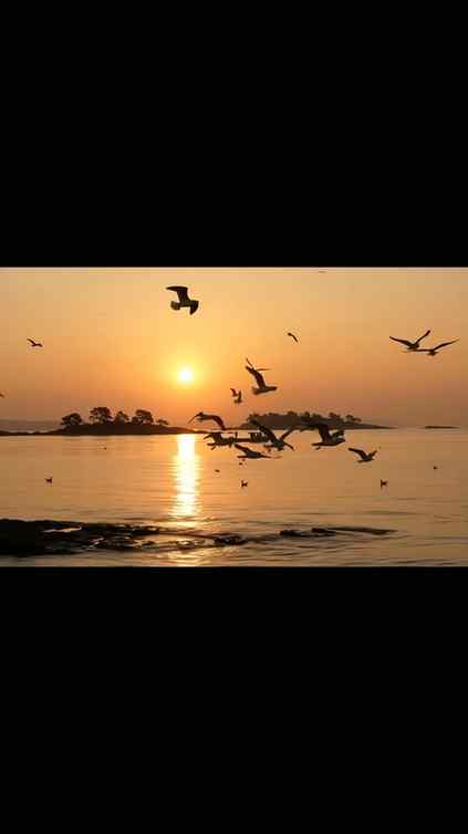 When the golden sun kisses the mighty Brahmaputra, the sky t