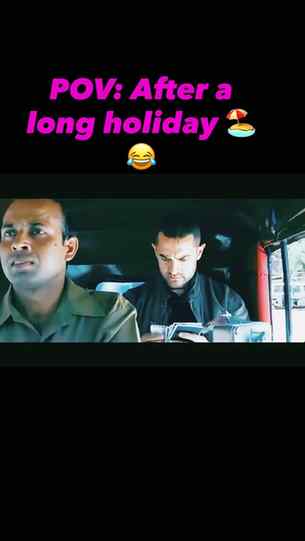 Office comedy, after holidays funny moments, office life mem