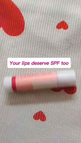 Your lips need SPF too! 💋☀️
Hydration, nourishment, and sun