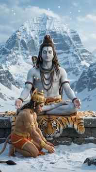 #shiva #hanuman #instgram