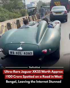 The internet is buzzing after an ultra-rare 1957 Jaguar XKSS
