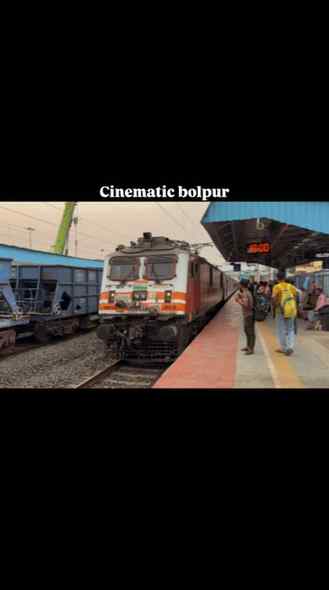 Cinematic railway station 
.
.
.
.
#viral #trending #reelkar
