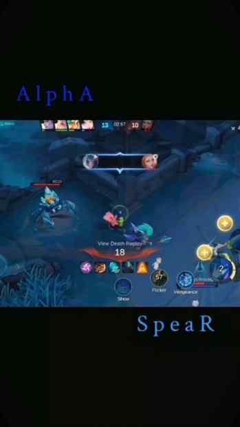 One by One Shut DowN
Hero :- Alpha
Game :- @mobilelegends