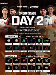 🔥 Group Stage Day 2 🔥

Join the stream and support our tea