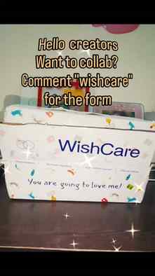 Collab with wishcare, get the form..
Follow & Comment "wishc