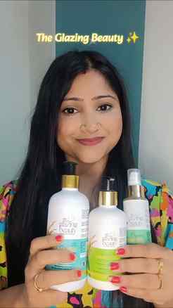 My 3-step haircare ritual with The Glazing Beauty 🌿✨
Hair O