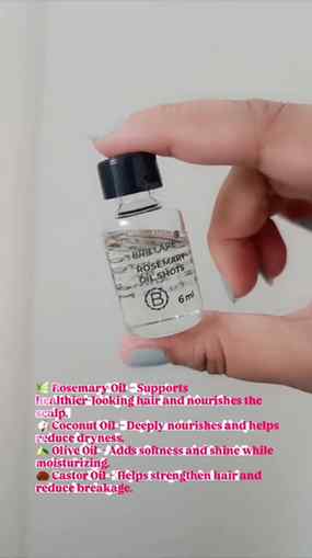 ✨ Brillare Rosemary Oil Shots Review ✨
I've been using the