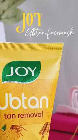 Get that natural glow and say goodbye to tan with Joy Ubtan