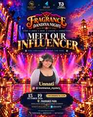 “This Navratri, meet me where the vibes are louder than the