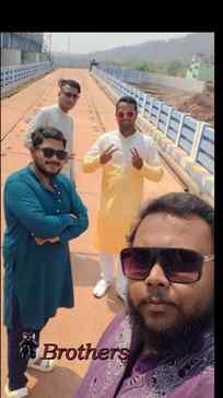 Enjoying some best moments with brothers
#brocode
