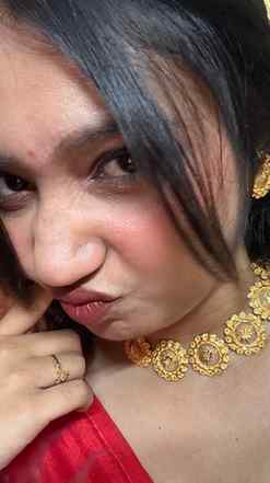 Low budget makeup look socha share
karduuu…✨💄
{Durga Puja l