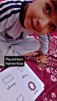 Follow for more  #toddlerlife #playandlearn #kidsactıvıtıes 