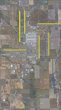 DENVER INTERNATIONAL AIRPORT — LARGEST IN THE USA BY LAND AR