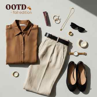 This is THE best combination in fall season 🍂
(Outfit of