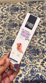 You should try this Instant Pedicure Spray by FURR. It’s an