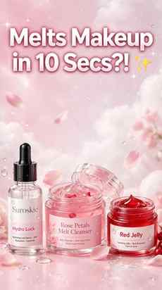 Melts Makeup in 10 Secs?! π€―
Mera Suroskie ka 3-step glass s