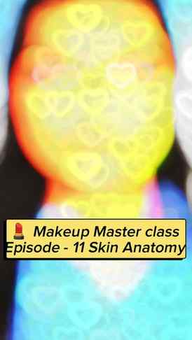 PART-11[Makeup Master class]Skin Anatomy 
Skin ka colour act