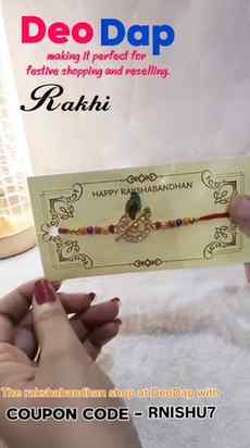 Rakhi starting at just ₹7, 
making it perfect for festive sh