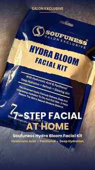 I wasn't going to talk about this... but this 7-step facial