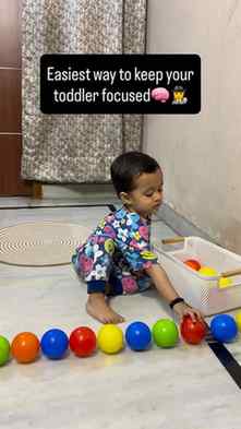 Busy the toddler. Build the focus. 🌟
#toddlerplay #focusbu