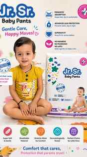 Finding the right diaper just got easier! 💙
Jr.Sr. Baby Pan