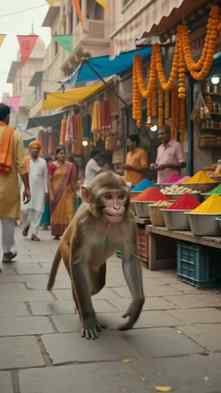 😂 Vrindavan Monkey Ki Fruity Wali Masti 🐒🥭
Radhe Radhe b