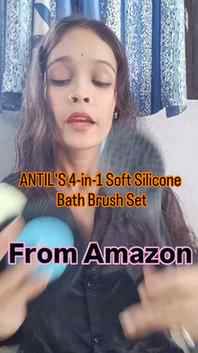 ANTIL'S 4-in-1 Soft Silicone Bath Brush Set
did you try π