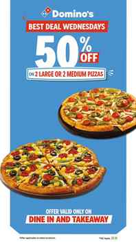 #AD
Wednesdays are officially reserved for pizza. 🍕🔥

Get 
