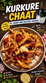 Crispy, crunchy & chatpata Kurkure Chaat 🌶️😍 — the easiest