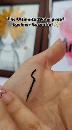 Swiss Beauty Waterproof Eyeliner — My go-to for sharp, defi