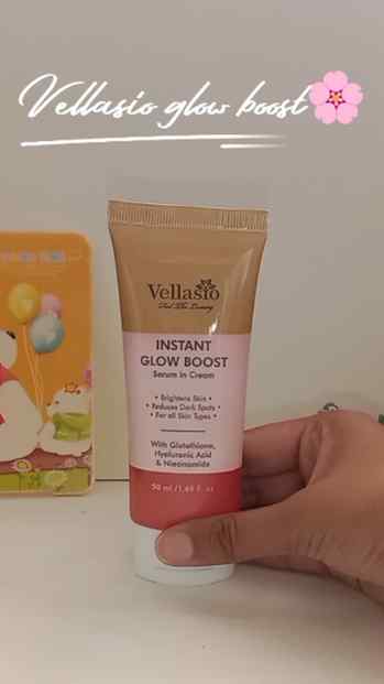 Glow you can actually see ✨
This Vellasio Glow Boost cream f