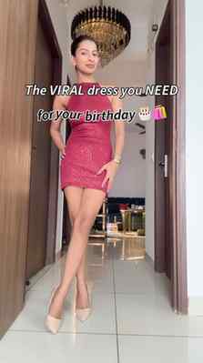 Birthday girls, you NEED this one 🎂✨ This viral sequin dres