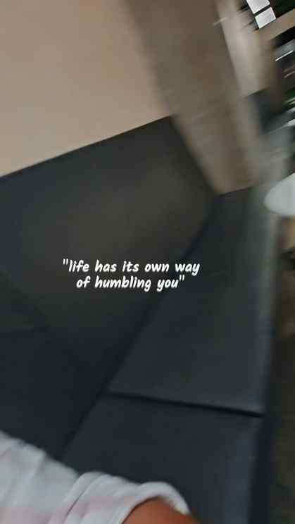 Maybe life is just teaching me to be okay on my own.
Some d