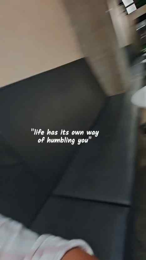 Sometimes life teaches you to enjoy your own company.
Not ev
