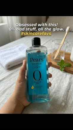 Pears Body wash 🩵🌟
#instagram #skincareroutine #skintreatm