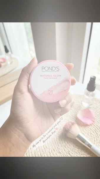 Ponds natural glow powder 💖✨ 
#makeupaddict #instagram 
@po