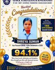 🎉 Heartiest Congratulations to Shreya Suman! 🎉
We are ext