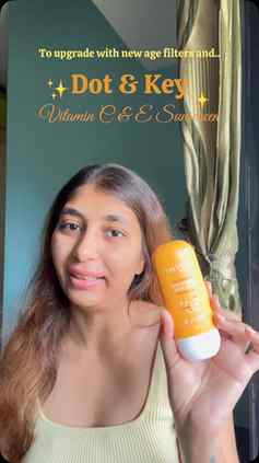 I’ve loved the Dot & Key Vitamin C Sunscreen for its water-l